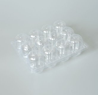 Plastic fruit container MX-S049